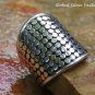 Sterling Silver Wide Band Ring SR-228-PS