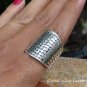 Sterling Silver Wide Band Ring SR-228-PS