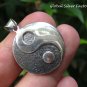 Round Sterling Silver Yin Yang Pendant SSP-160-PS
