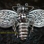 Sterling Silver Bumble Bee Pin Pendant BC-166-KT