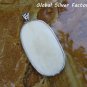 Sterling Silver Lady Cameo and Flowers Pendant BP-199-PS