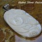 Sterling Silver Lady Cameo and Flowers Pendant BP-199-PS