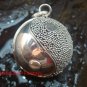 Sterling Silver 20mm  Chime Ball Pendant Ying Yang Design CH-340-KT
