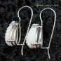 925 Silver Carved Flower Design Earrings ER-512-KA