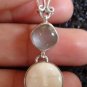 925 Silver Chalcedony Goddess Pendant GDP-779-NY