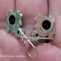 Sterling Silver Black Onyx & Pearl Earrings ER-833-NY