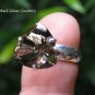 Sterling Silver & Smokey Quartz Cocktail Ring RI-659-NY