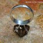 Sterling Silver & Smokey Quartz Cocktail Ring RI-659-NY