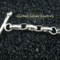 Silver and 9 Rainbow Moonstones Bracelet SBB-416-KT