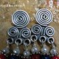 Sterling Silver & Beaded American Indian Style Dangle Earrings ER-838-NY