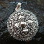 Silver Locket Prayer Box Pendant LP-184-IKP