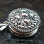 Silver Locket Prayer Box Pendant LP-184-IKP