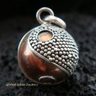 925 Silver Cremation / Keepsake Pendant Garnet ( small )PP -367-KT