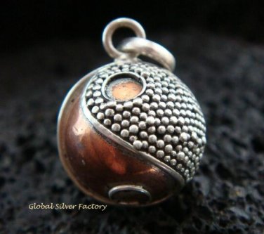 925 Silver Cremation / Keepsake Pendant Garnet ( small )PP -367-KT