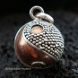 925 Silver Cremation / Keepsake Pendant Garnet ( small )PP -367-KT