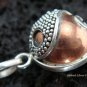 925 Silver Cremation / Keepsake Pendant Garnet ( small )PP -367-KT