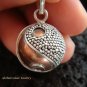 925 Silver Cremation / Keepsake Pendant Garnet ( small )PP -367-KT