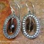 Sterling Silver & Smokey Quartz Earrings ER-834-NY