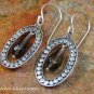 Sterling Silver & Smokey Quartz Earrings ER-834-NY