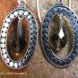 Sterling Silver & Smokey Quartz Earrings ER-834-NY