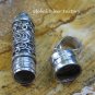 Rose Quartz Oil or Perfume Cylinder Pendant PP-491-KA