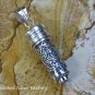 Rose Quartz Oil or Perfume Cylinder Pendant PP-491-KA