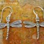Sterling Silver Dragonfly Earrings SE-248-KT