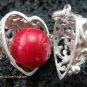 Sterling Silver Heart Harmony Ball Pendant HB-301-KT