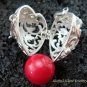 Sterling Silver Heart Harmony Ball Pendant HB-301-KT