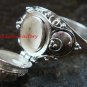 925 Silver Peridot Locket Ring LR-651-KT