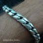 925 Silver Twist Rope Men's Bracelet 8mm MJ-102-PS