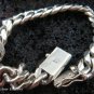 Sterling Silver Modern Style Men's Bracelet MJ-106-PS