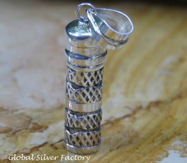 Rustic Look Perfume or Aromatherapy Oil Pendant PP-494-KA