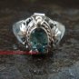 925 Silver Blue Topaz Locket Ring LR-650-KT