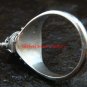 925 Silver Blue Topaz Locket Ring LR-650-KT