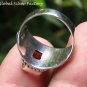 Rectangle Citrine Handcrafted Ring RI-652