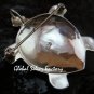 Sterling Silver & Brown Shell Pendant Brooch Combination BC-174-KT