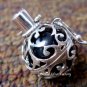 925 Silver Amethyst Harmony Ball Pendant 16mm HB-188-KT