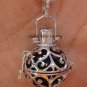 925 Silver Amethyst Harmony Ball Pendant 16mm HB-188-KT