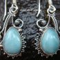 Sterling Silver Larimar Earrings ER-563-NY