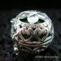925 Silver Frangipani Harmony Ball Pendant HB-304-KT