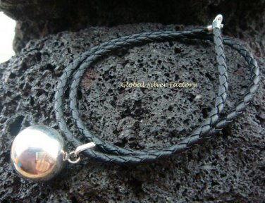 925 Silver 20mm Chime Ball Pendant + Chain CH-321-KT