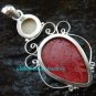 Sterling Silver Coral Goddess Pendant GDP-1134-NY