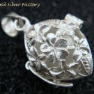 925 Silver Frangipani Harmony Ball/ Pregnancy Ball Pendant HB-372-KT