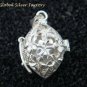 925 Silver Frangipani Harmony Ball/ Pregnancy Ball Pendant HB-372-KT