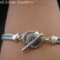 Sterling Silver Multi Gems Dragon Bone Designer Bracelet SBB-409-PS