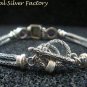 Sterling Silver Multi Gems Dragon Bone Designer Bracelet SBB-409-PS