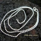 Sterling Silver 50cm Bead Chain SCC-132-PS