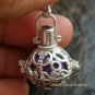 16mm Harmony Ball Pendant Amethyst Gemstone HB-328-KT