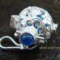 16mm Frangipani Harmony Ball With Blue Agate HB-330-KT